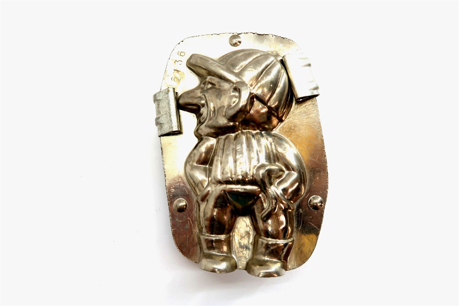 Vintage Vormenfabriek Holland Jockey Horse Racing Chocolate Mold 4.5