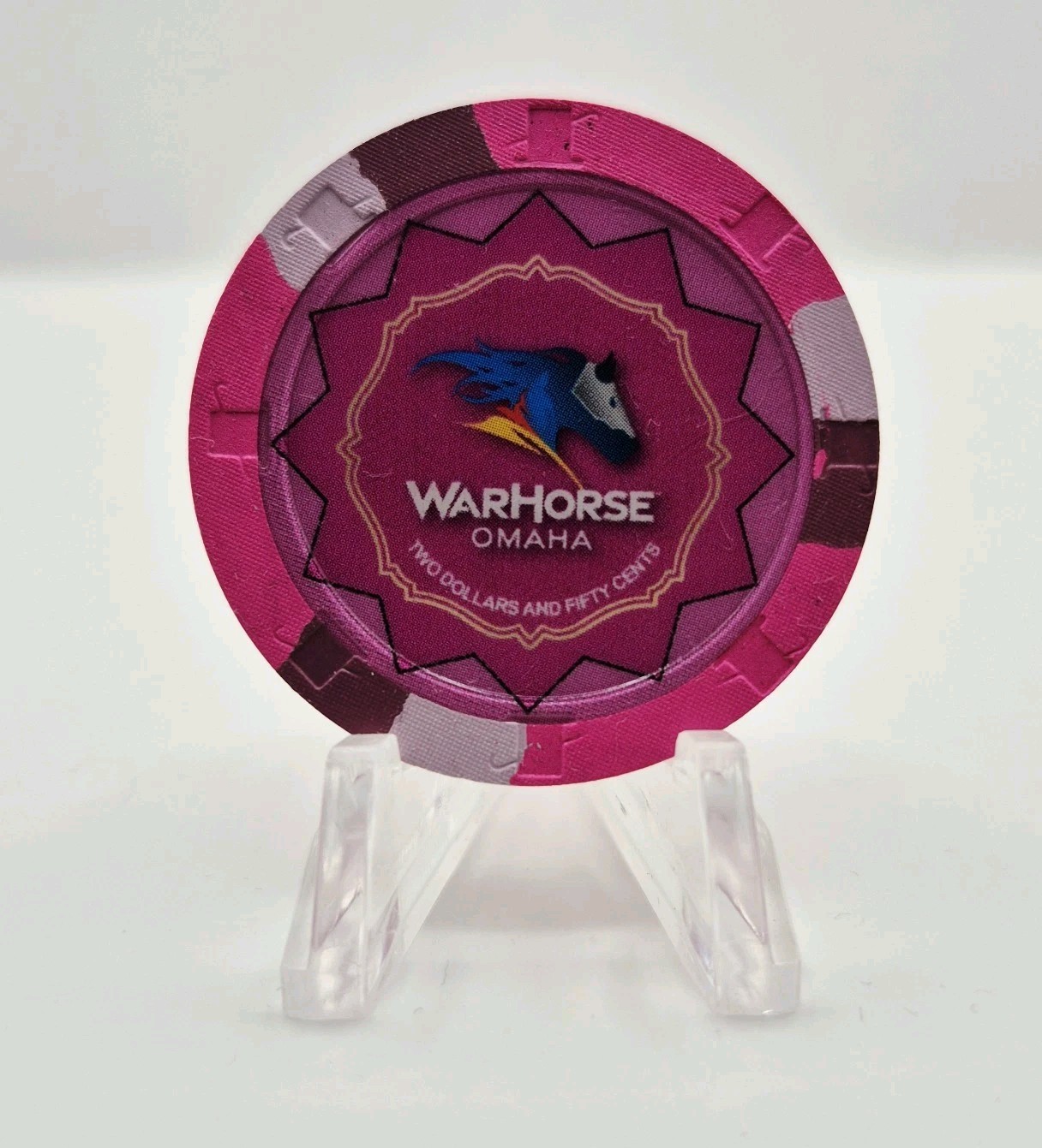 WarHorse Casino Omaha Nebraska 2026 $2.50 Casino Chip