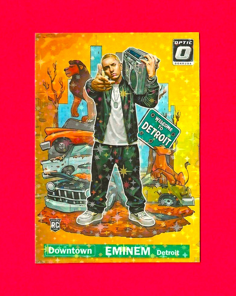Eminem Rare Custom Art Hip-Hop Card “Downtown” Limited Edition SSP RC