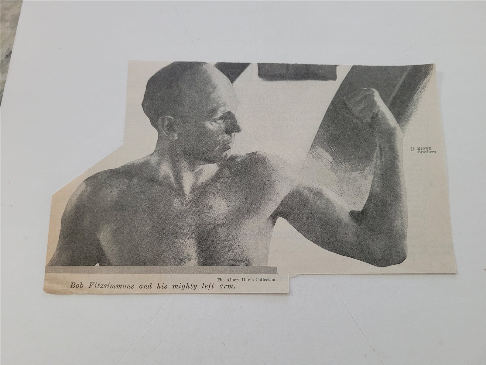 Bob Fitzsimmons Boxing 1924 Picture