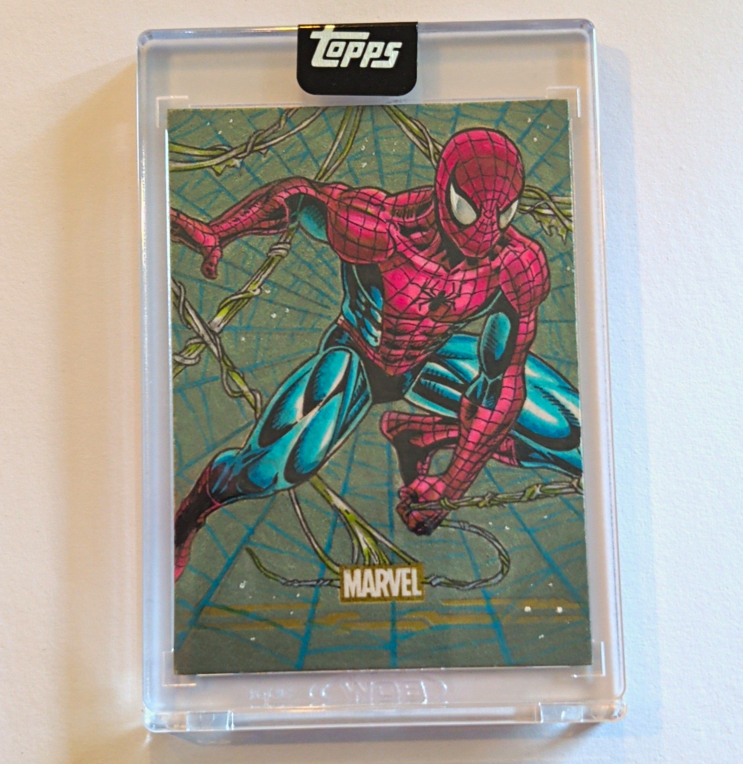 Topps 2026 Marvel Mint Spider-Man 1/1 Original Sketch Hard Signed Auto