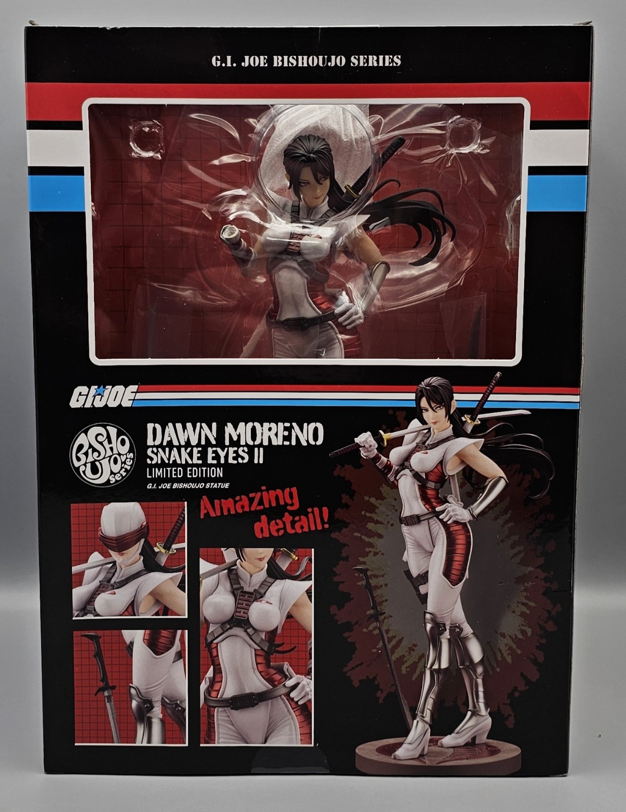 Kotobukiya G.I. Joe Dawn Moreno White Bishoujo 1/7 Statue Limited Edition SEALED