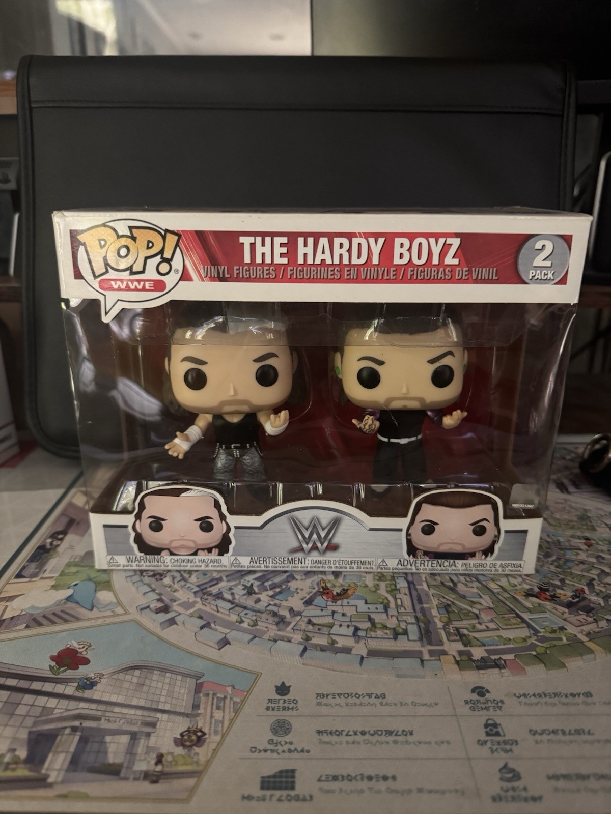 Funko Pop WWE The Hardy Boyz 2 Pack Matt Hardy Jeff Hardy Vaulted Read Desc 