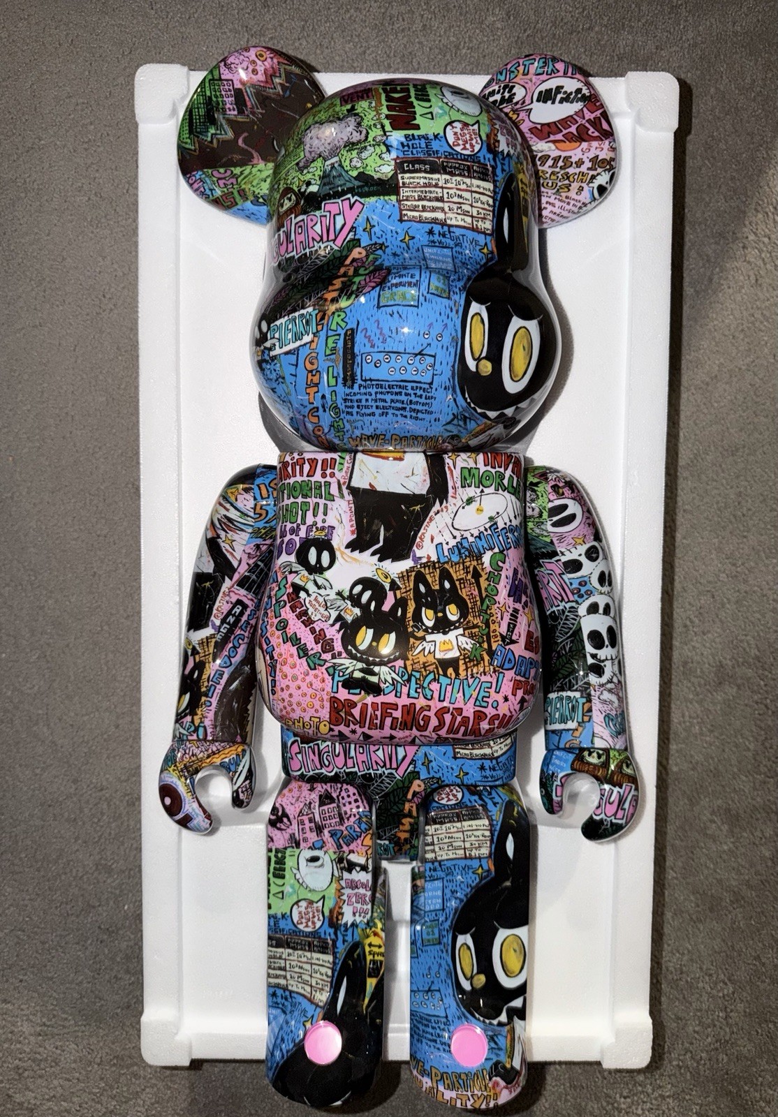 DesignerCon 2025 Excl Medicom 1000% Bearbrick With *KASING LUNG AUTOGRAPH*
