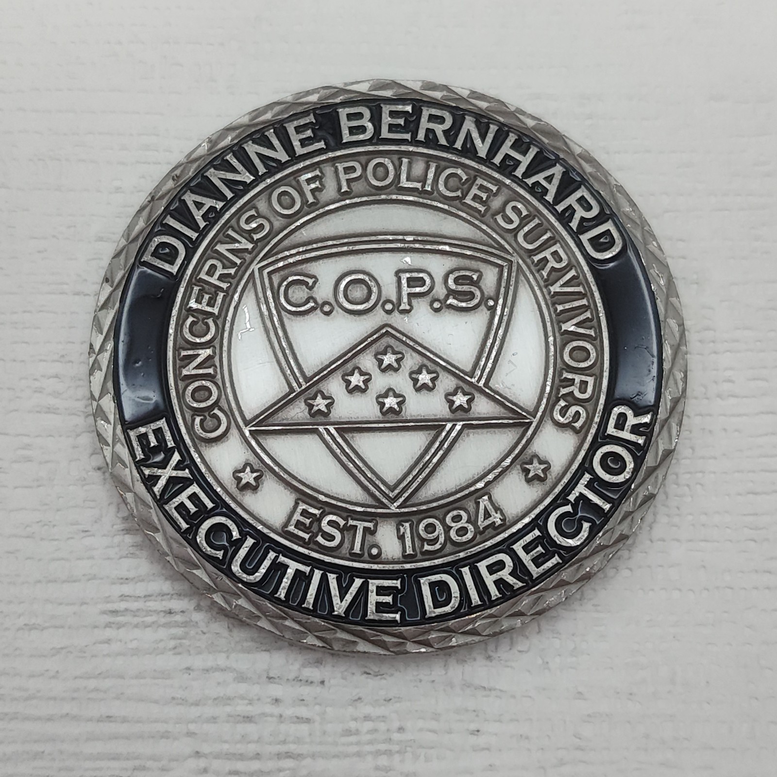C.O.P.S. Concerns of Police Survivors Challenge Coin