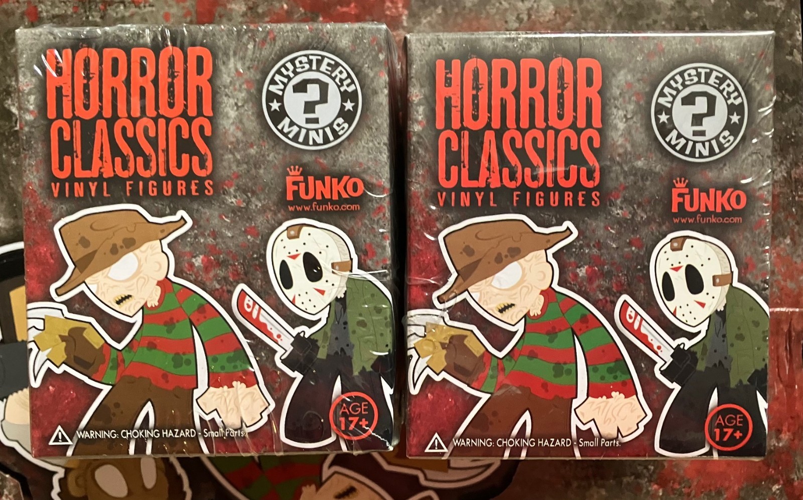 2x Funko Horror Classic Series 1 Mystery Minis Sealed Blind Boxes Vinyl Figures