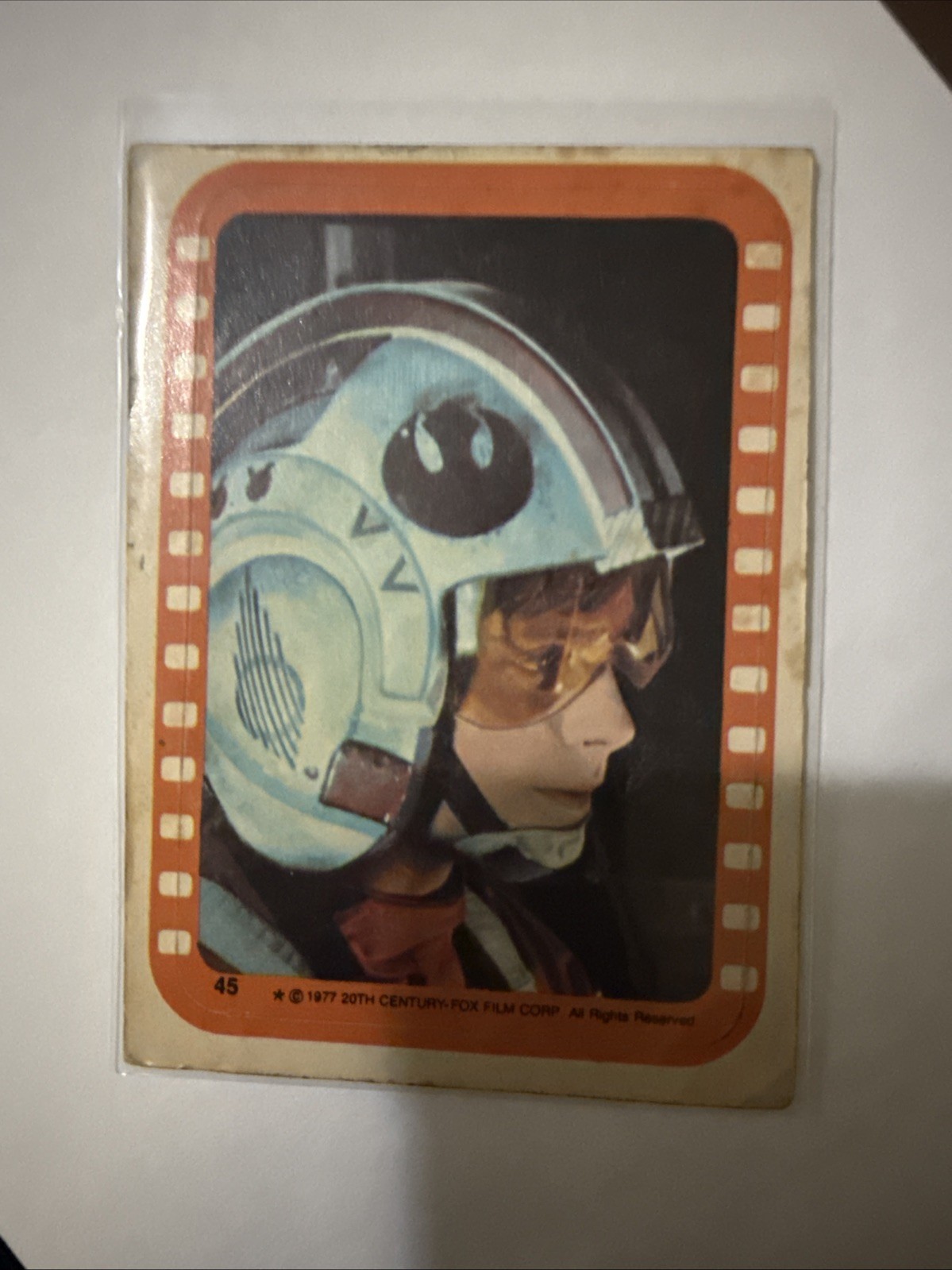 Luke Skywalker - 1977 Topps Star Wars #45