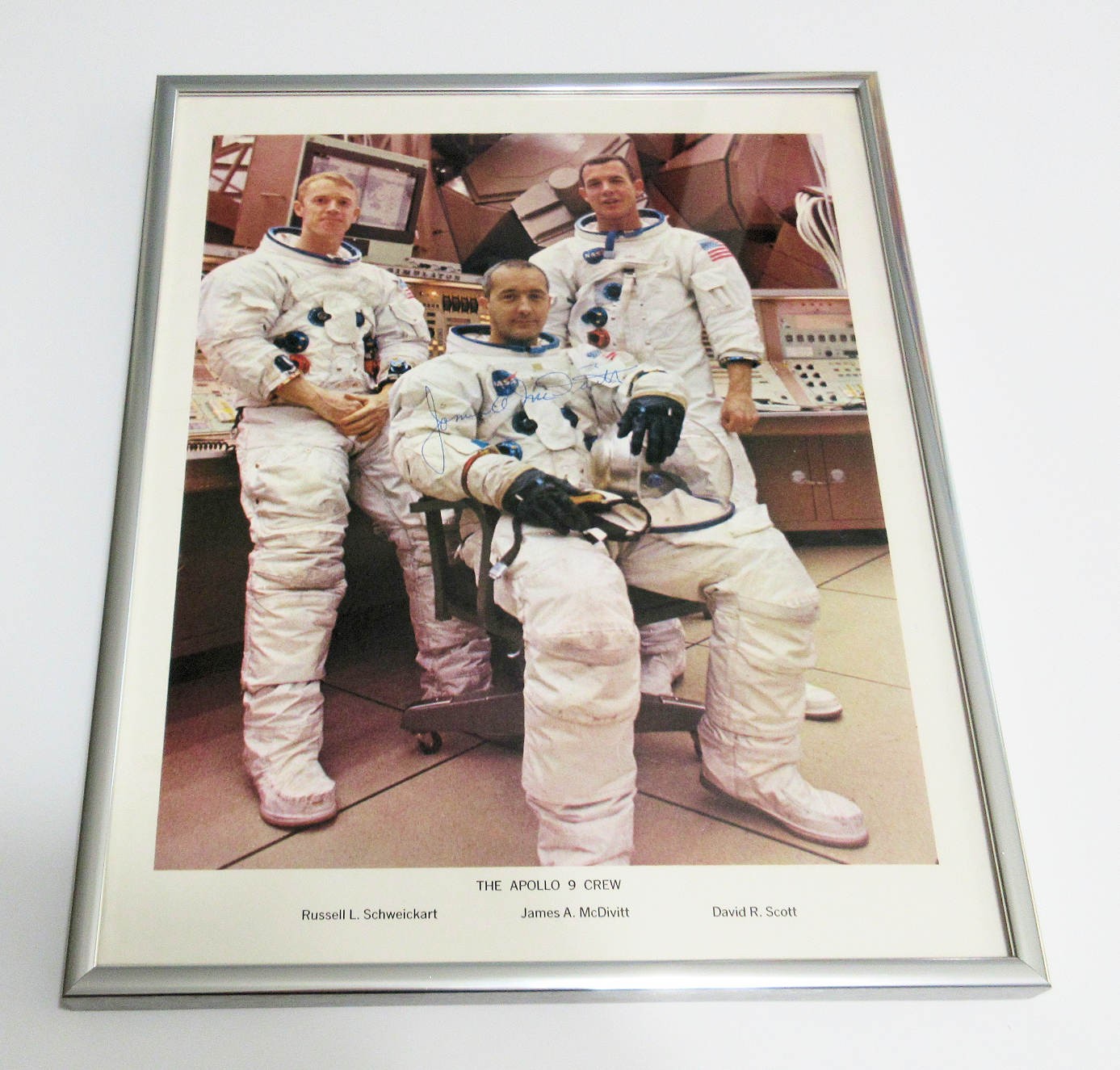 Apollo 9 Astronaut James McDivitt Official NASA Signed & Framed Photograph & COA