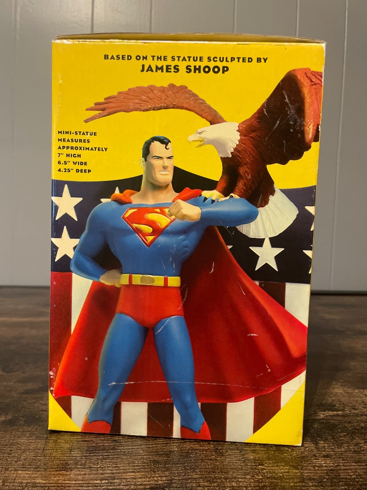 Superman Issue #14 Cold-cast Porcelain Mini Statue DC Comics
