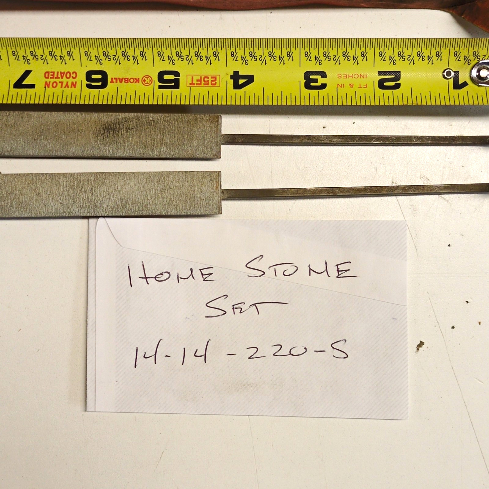 Superior Hone Division Hone Stone Set w/ Metal Handles 14-14-220-S USA