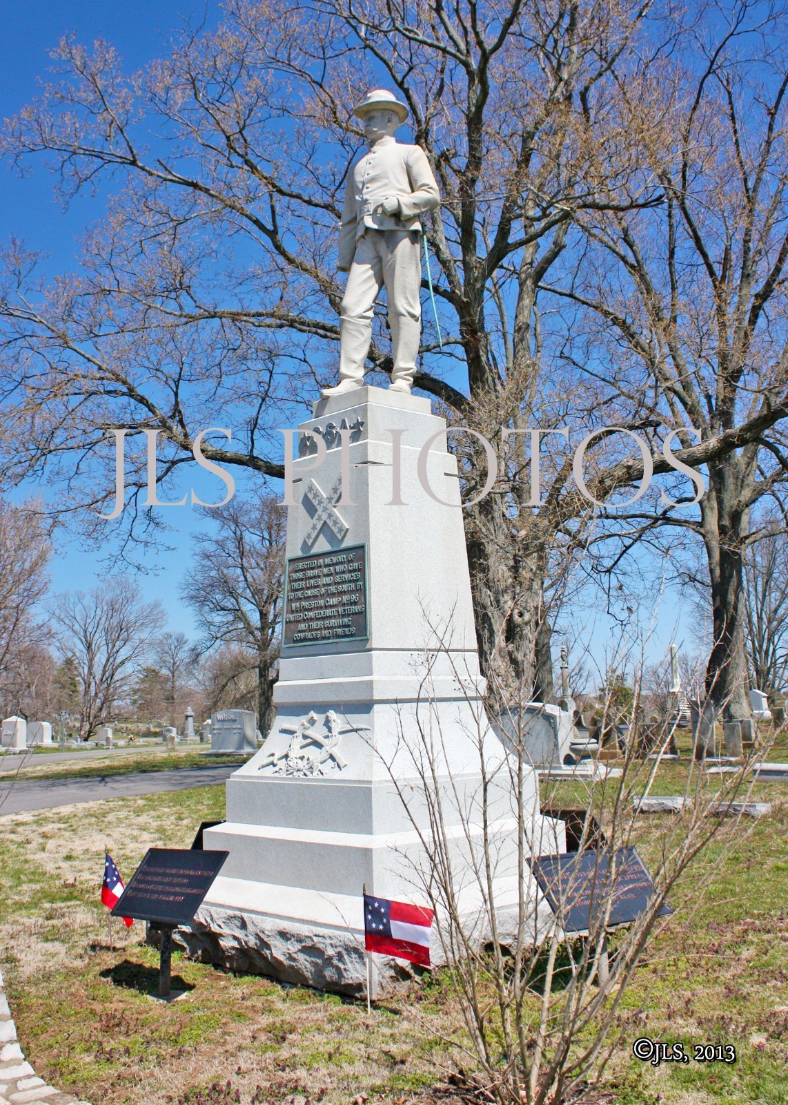 Kentucky - Harrodsburg Confederate Monument A (5x7 Photo)
