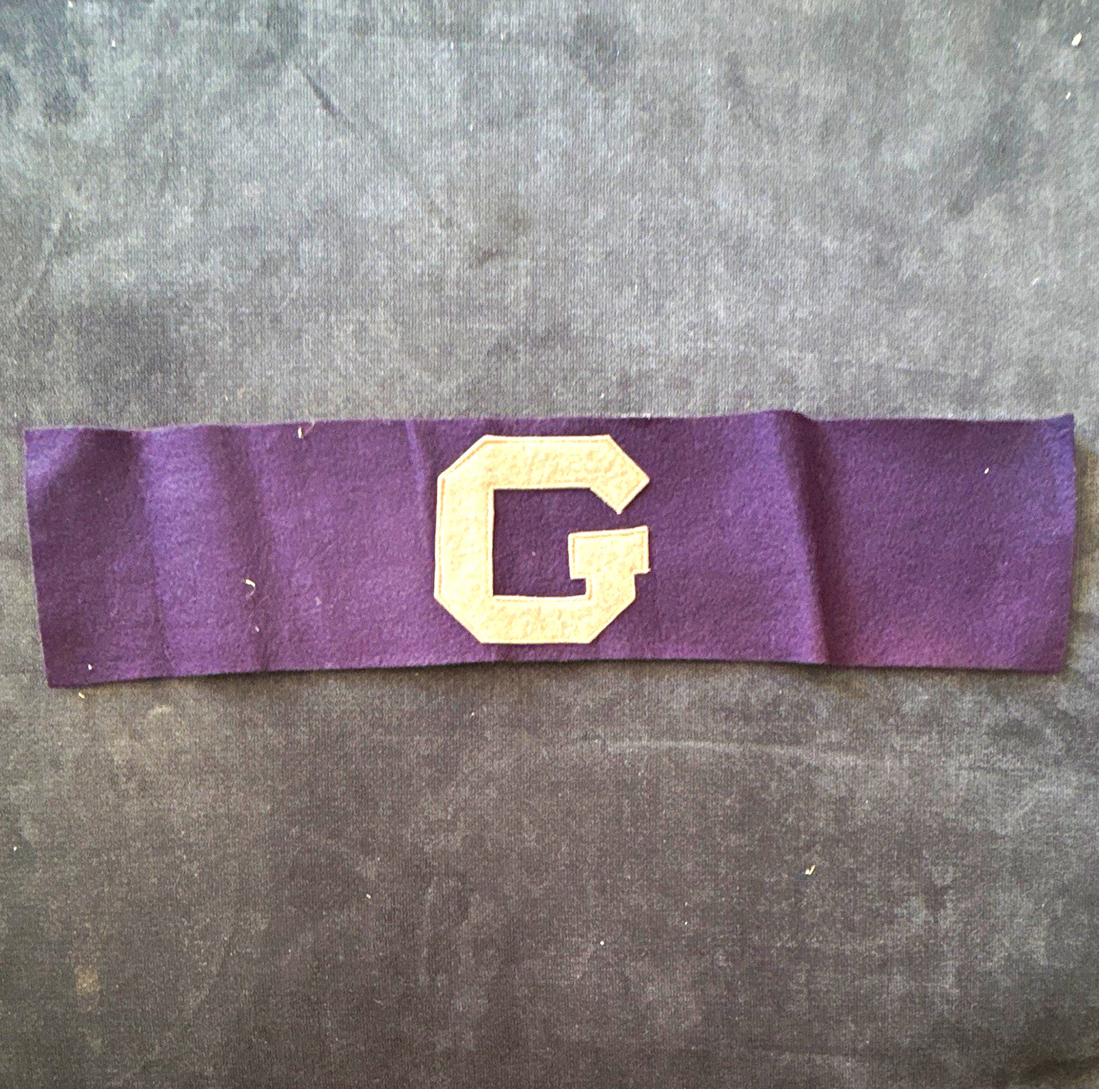 Georgetown university vintage felt small pennant