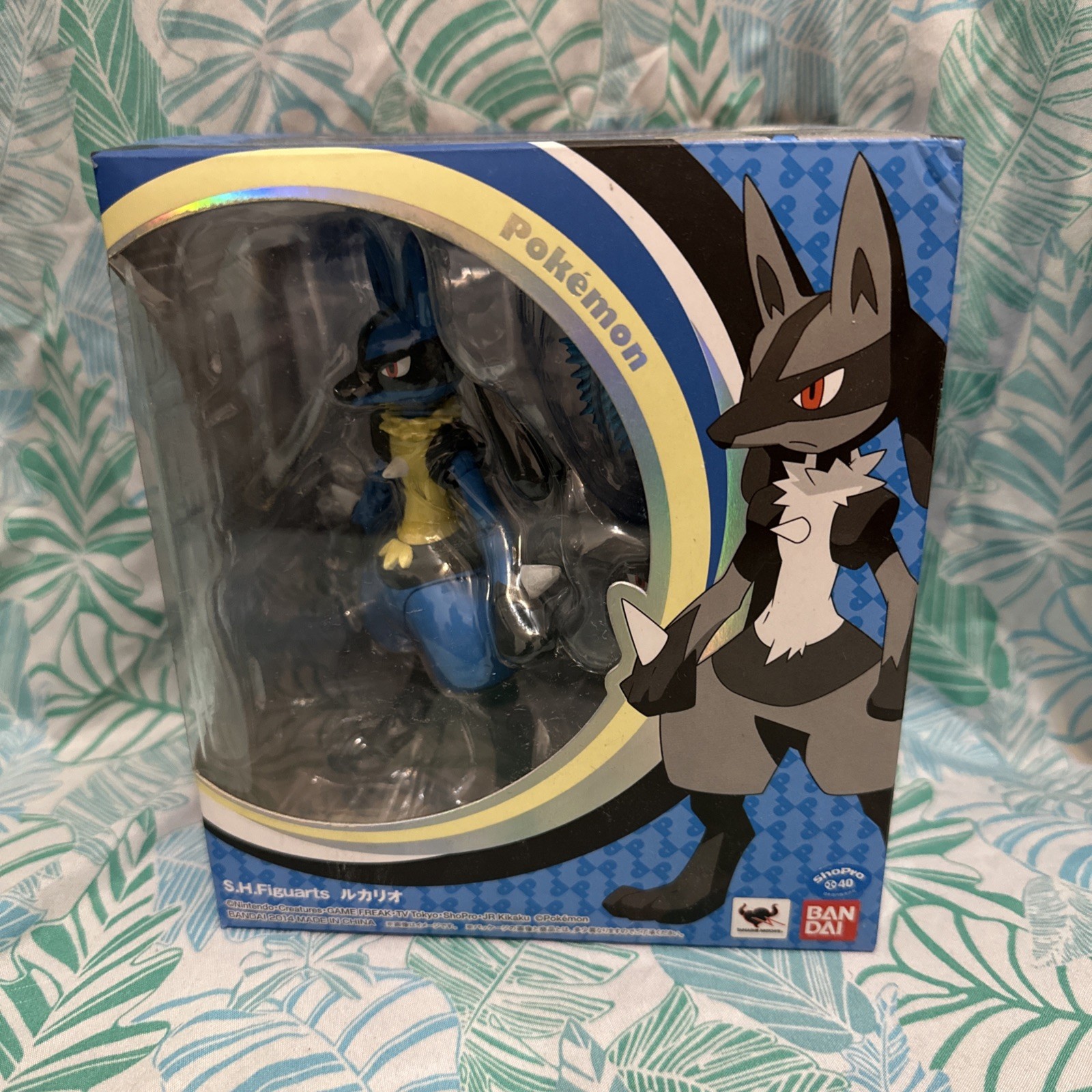 Pokemon LUCARIO Action Figure Bandai S.H.Figuarts Tamasii Nations Character Toy