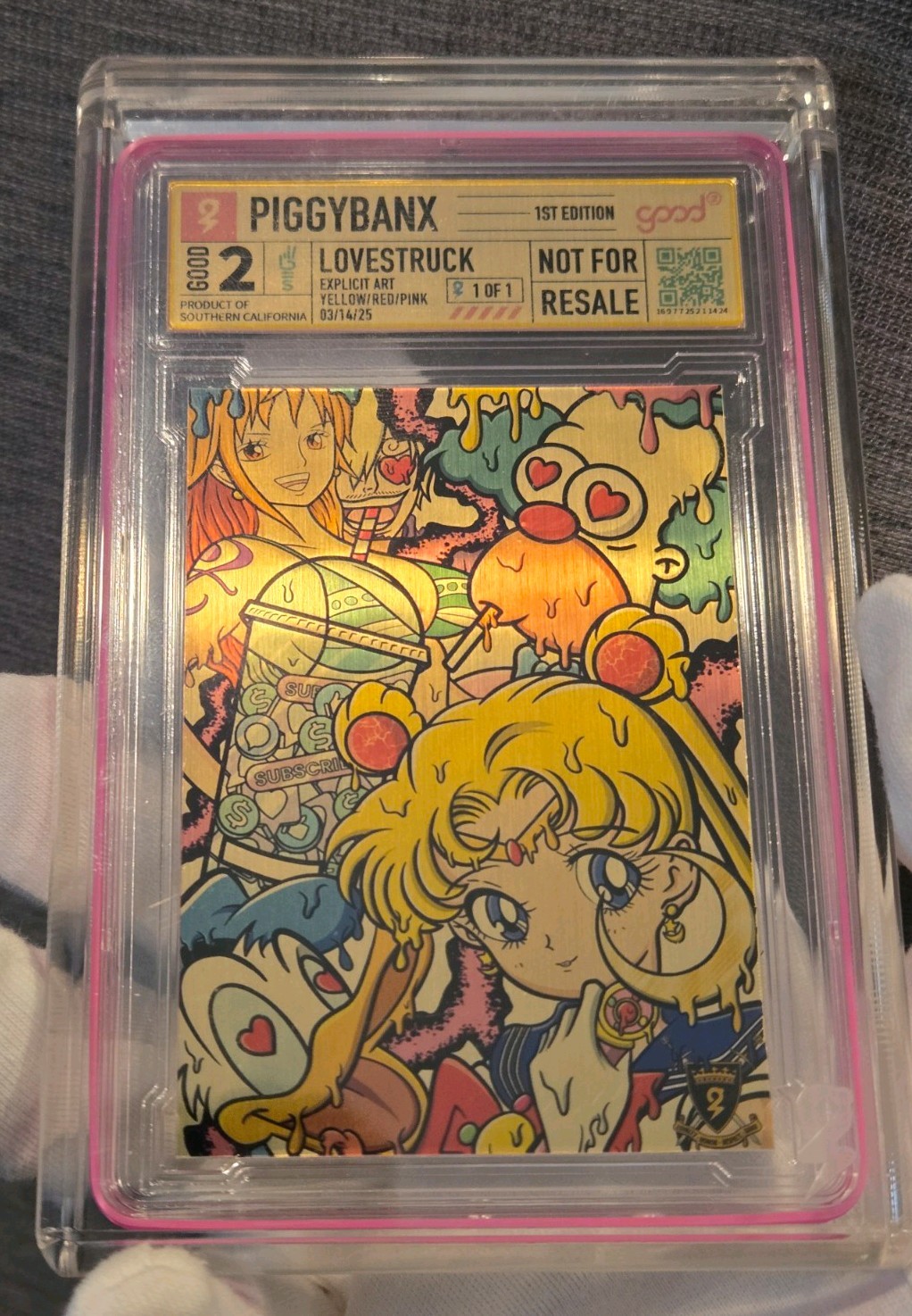 PiggyBanx 'Lovestruck' GOLD Variant #1/1 Piggy Banx