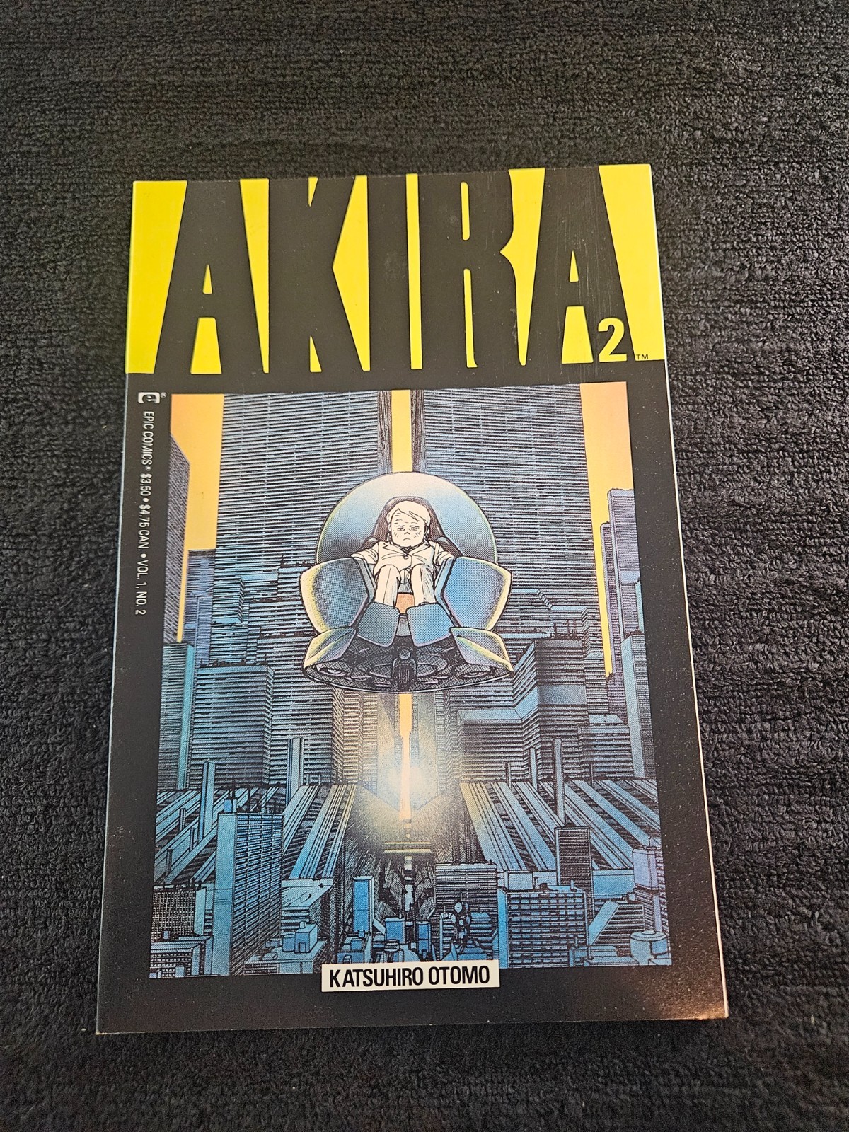 1988 EPIC COMICS AKIRA #2 NEWSSTAND VF+/VFNM VINTAGE MANGA KATSUHIRO OTOMO ANIME