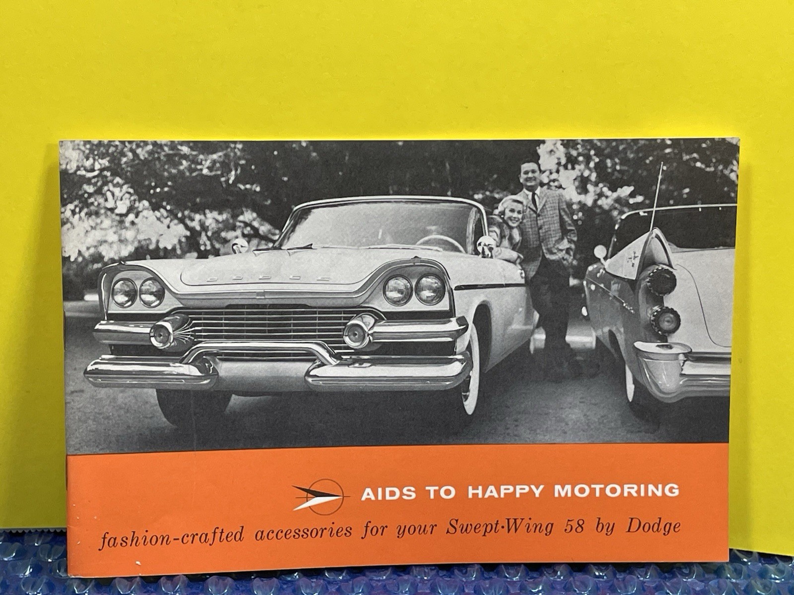 Original 1958 Dodge Swept Wing Accessories Sales Brochure 58 Lancer