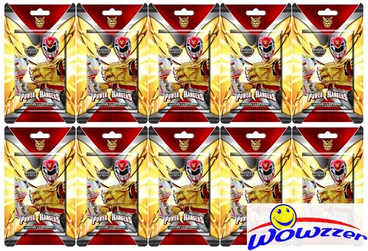(10) Power Rangers Universe of Hope Factory Sealed Blister Pack-100 Cards