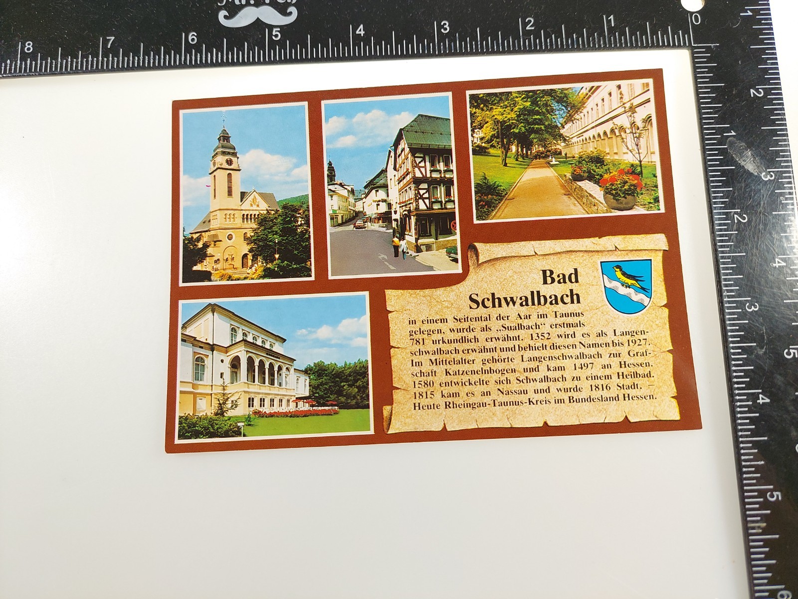 Postcard Bad Schwalbach, Hesse, Germany Multi-view (B) 