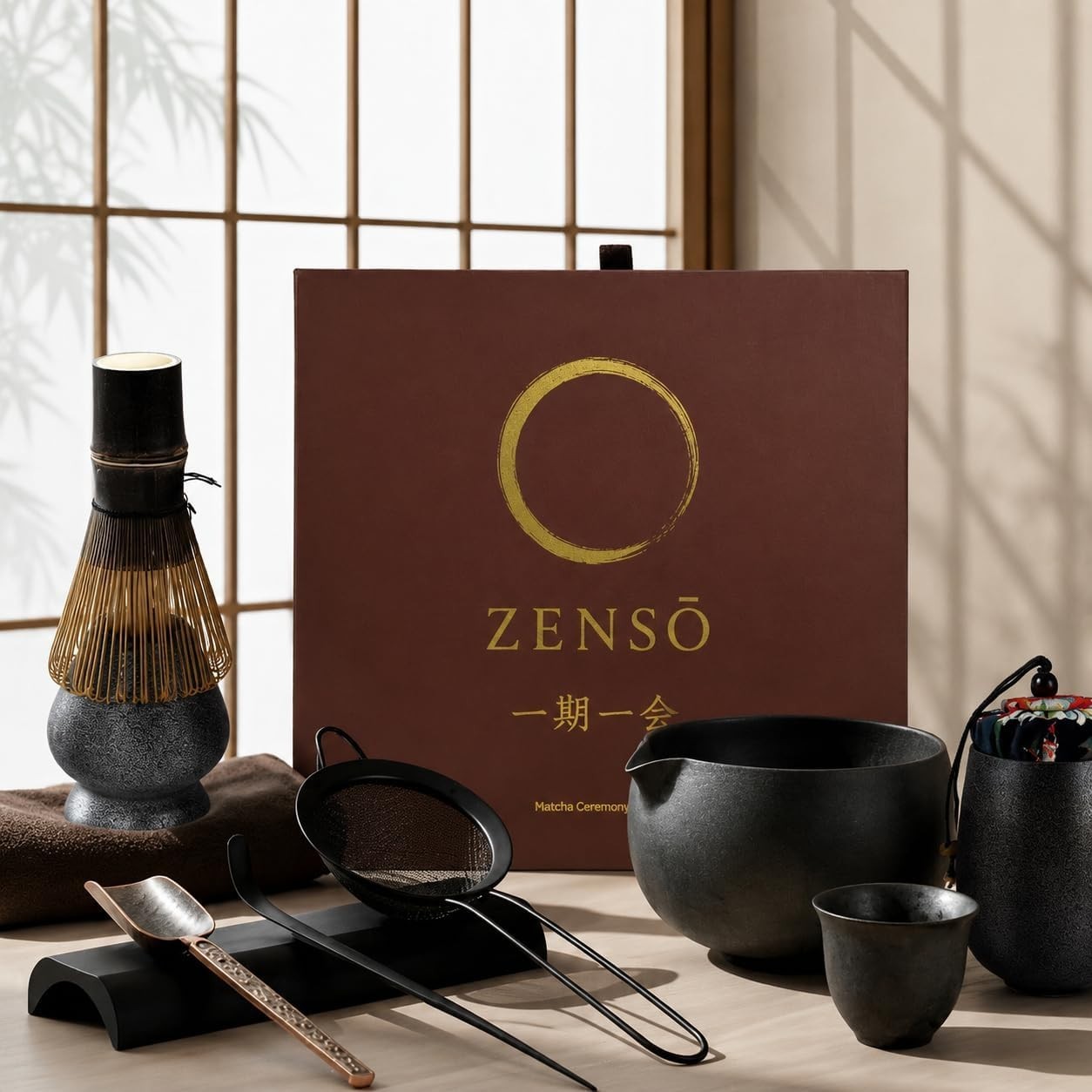 Premium Matcha Whisk Set – 10 Piece Japanese Matcha Tea Ceremony Kit | Matcha…