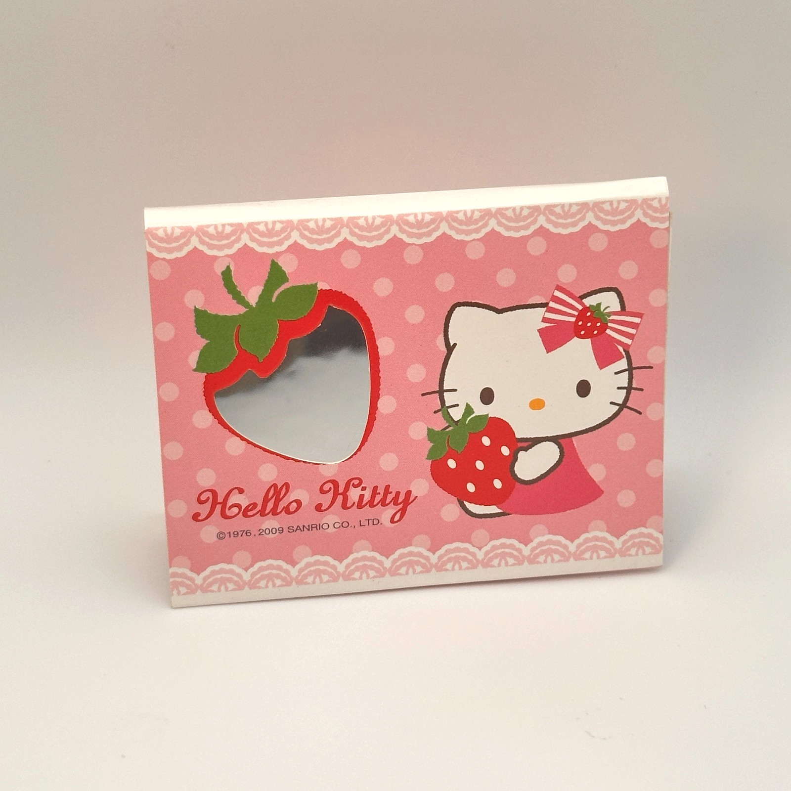 2009 Rare Strawberry Hello Kitty Memo  Sanrio Japan 