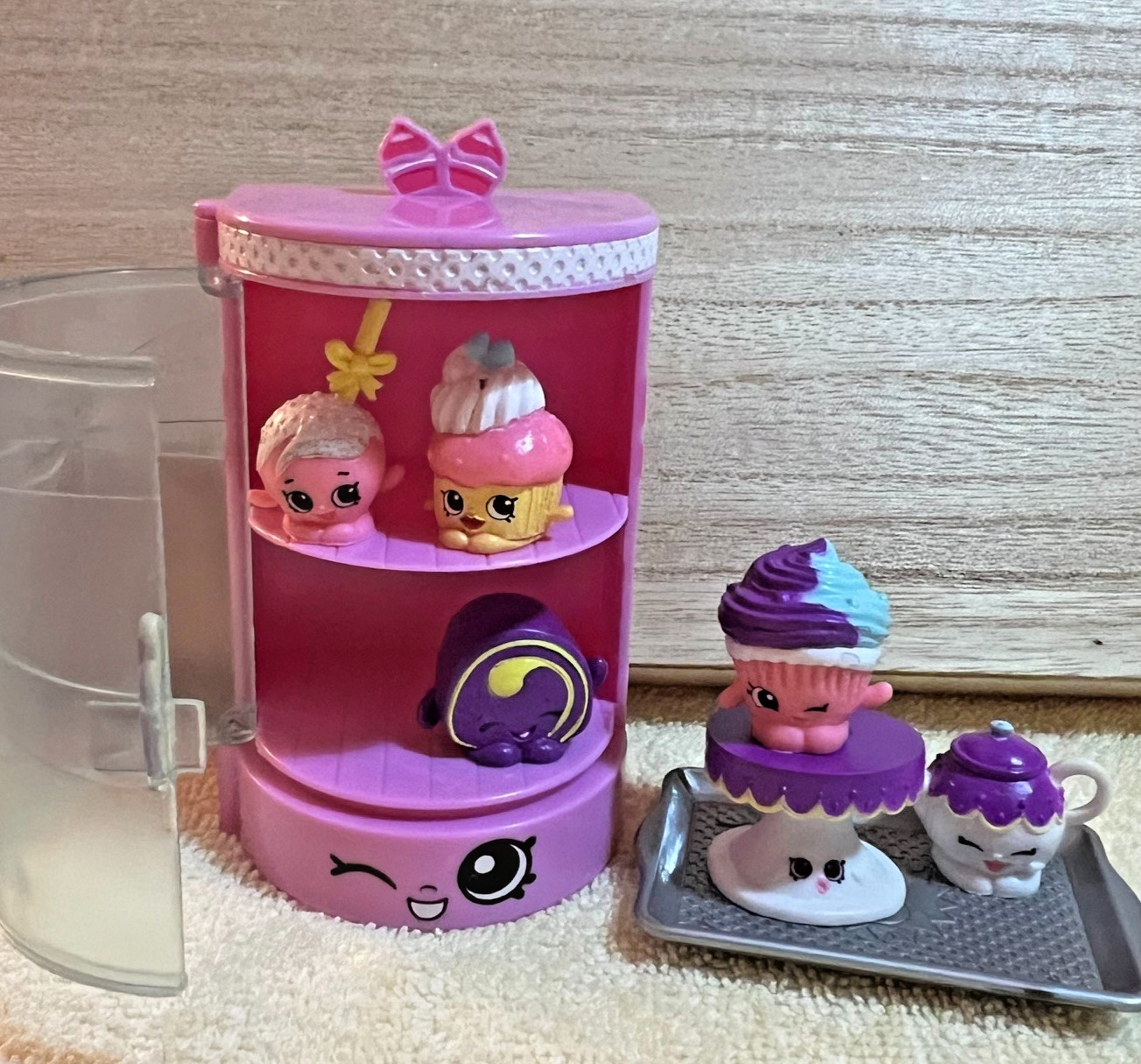 LOT of SHOPKINS & Accessories -CUPCAKE COLLECTION Partial Set -as pictured