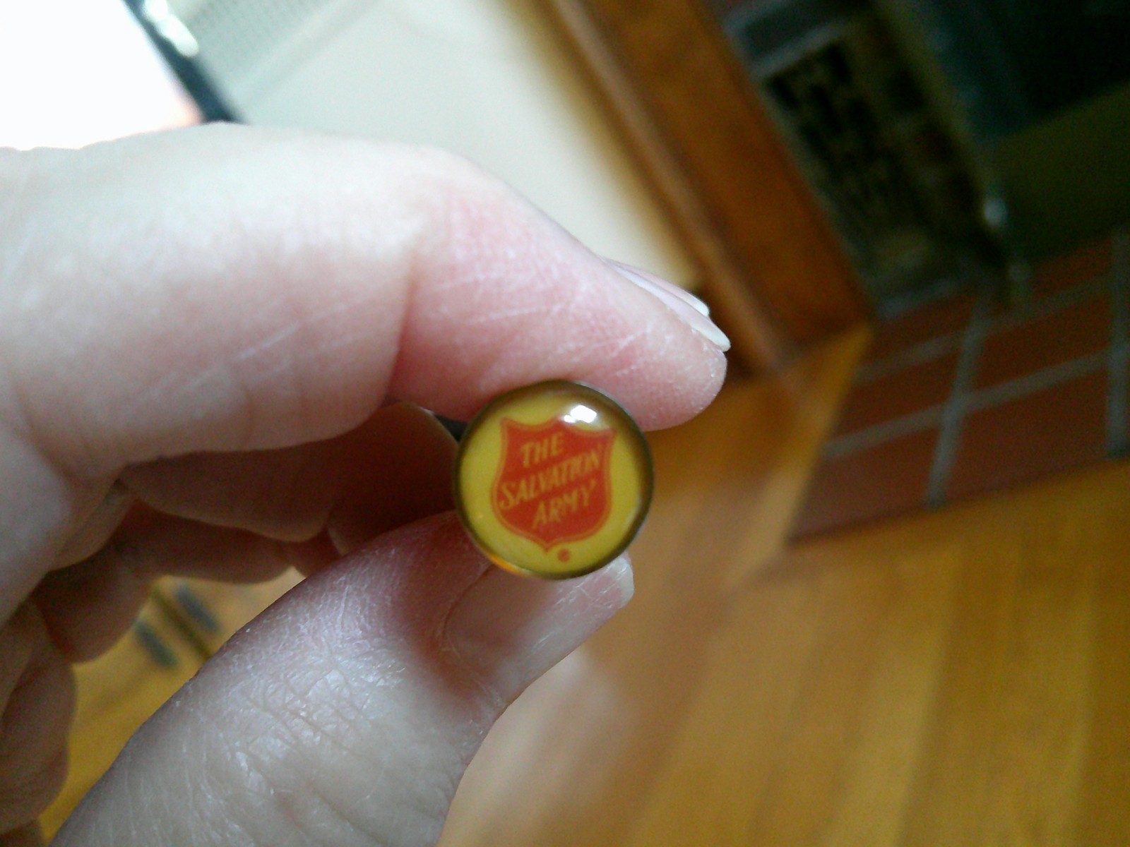 Vtg Salvation Army Pen Logo Top Garland Happy Holidays NEEDS INK Collectible