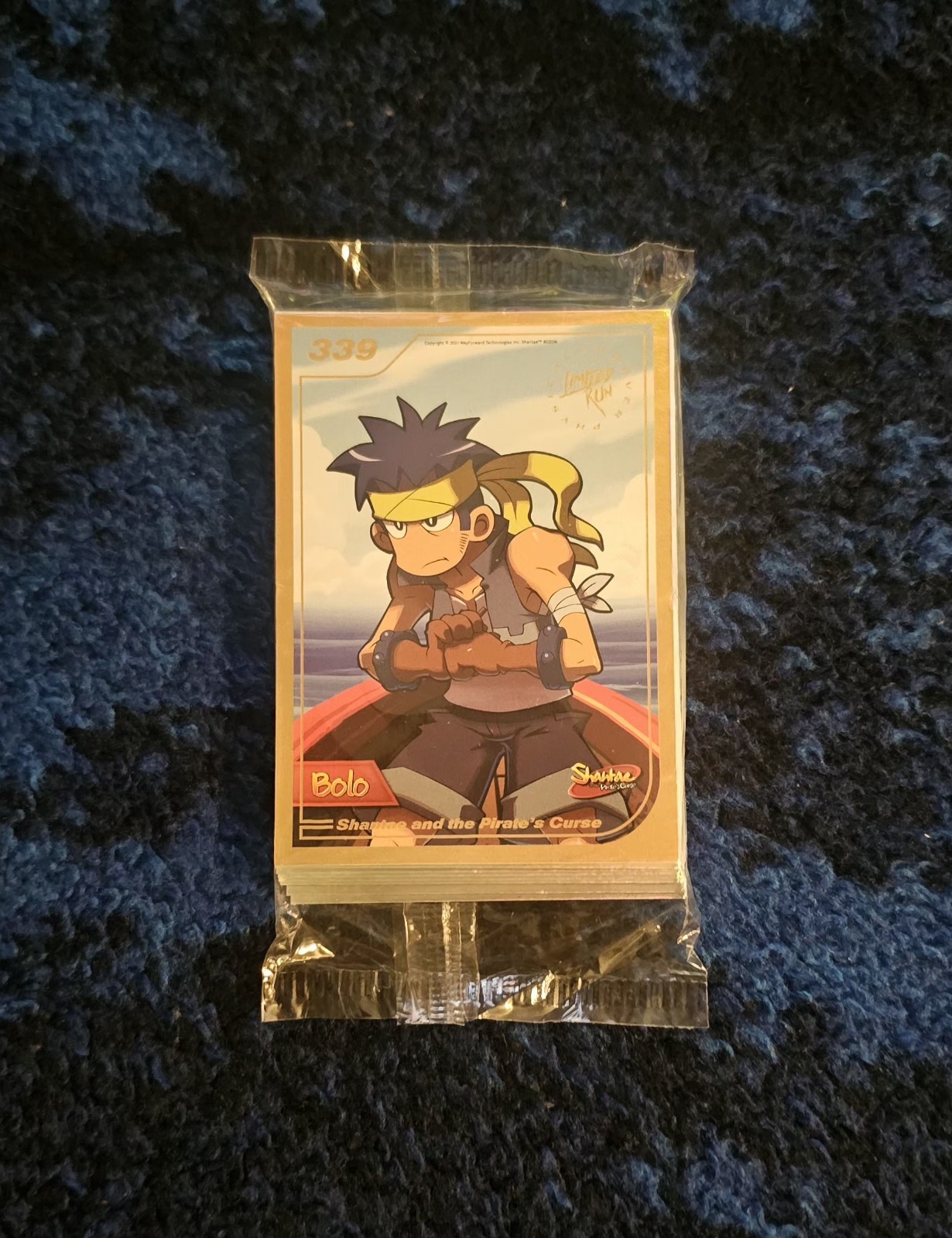 LRG - Shantae and the Pirate's Curse - Trading Card Set - Gold 339 & 17 Silvers