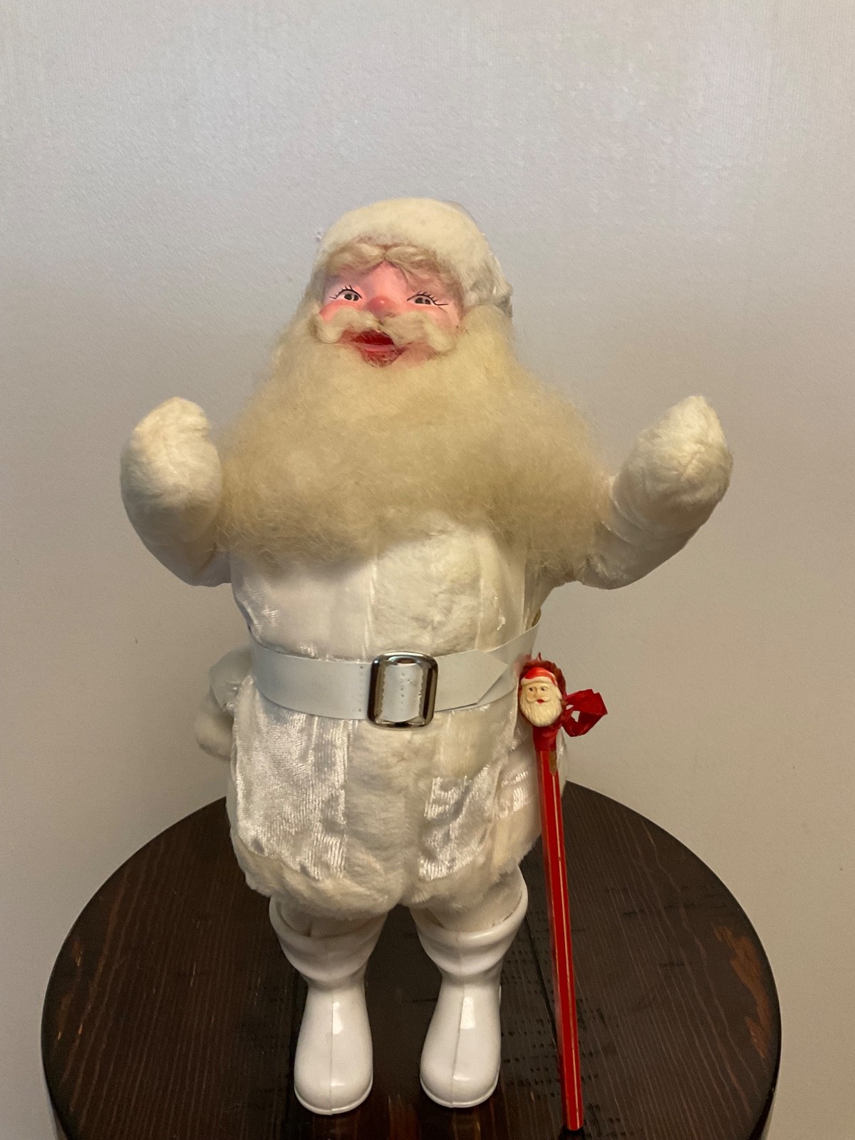 Vintage Harold Gale White Santa Claus Doll 14