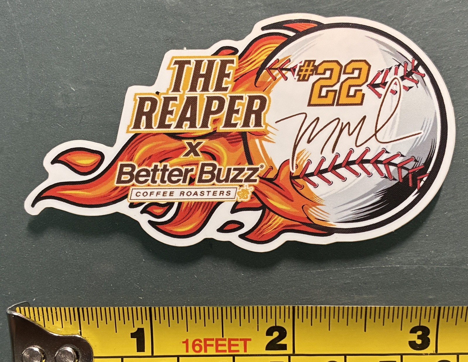 Better Buzz Coffee Mason Miller Sticker Very Ltd So Cal Release The Reaper SD
