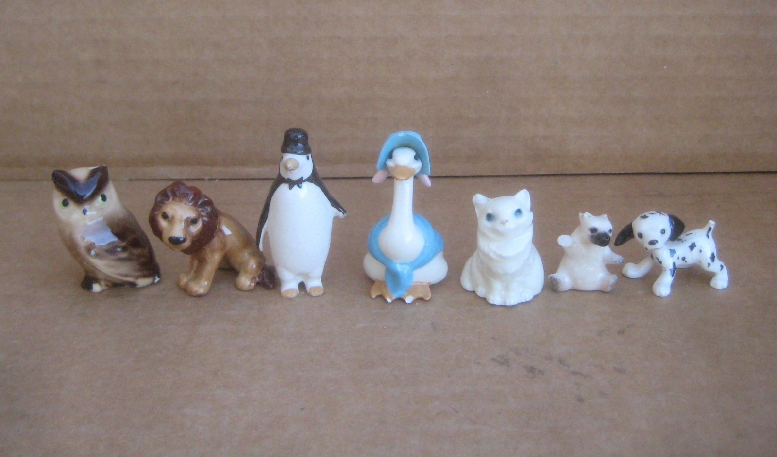Hagen Renaker Ceramic Miniatures Lot of 7 Assorted Animals *See Description*
