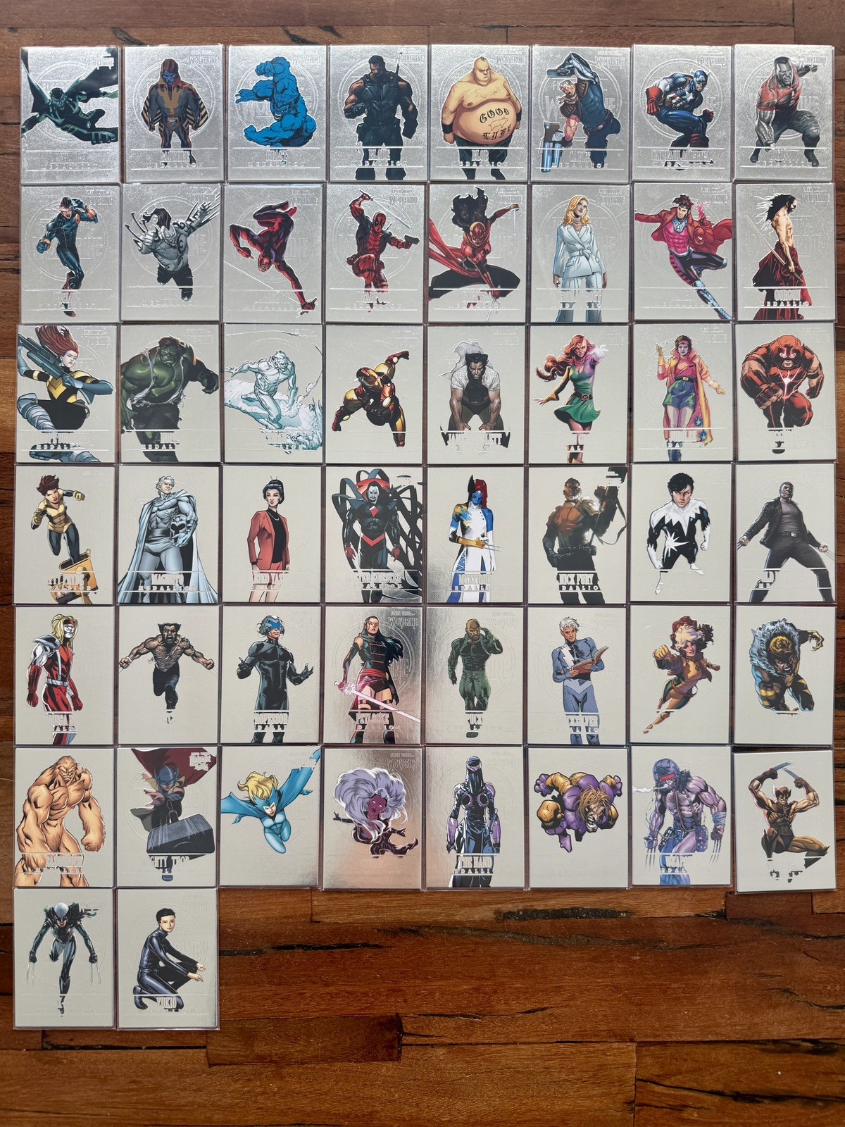 2023 Fleer Ultra Wolverine Medallions Complete 50 Card Set #M1-50