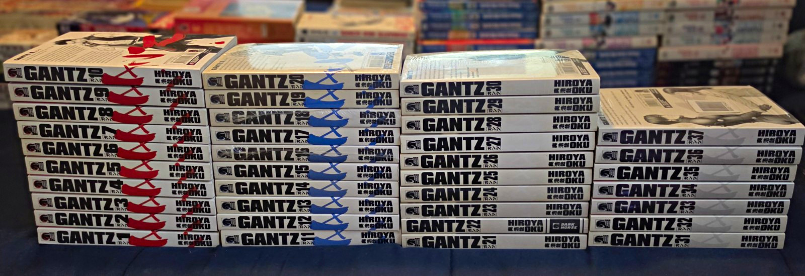 Dark Horse Comics Gantz Manga Lot by Hiroya Oku English 2008 All 1st Printings