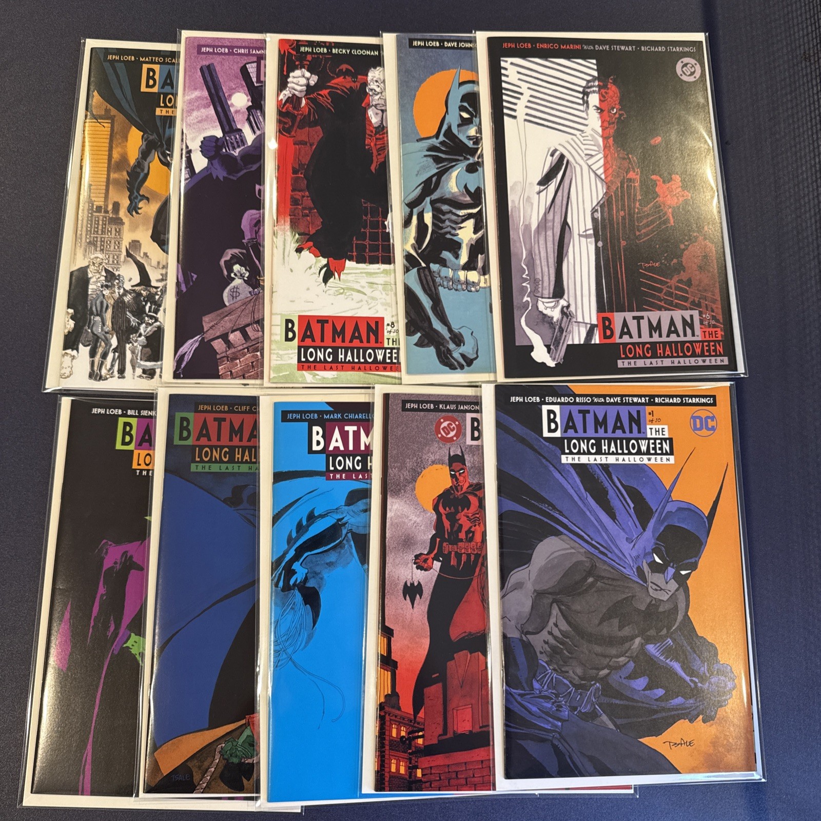 2024 BATMAN THE LONG HALLOWEEN-LAST HALLOWEEN #1-10 COMPLETE DC Comics