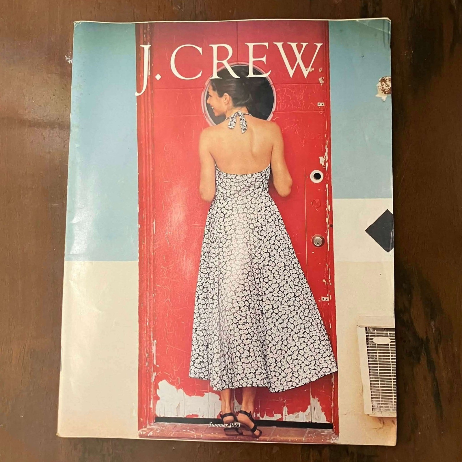Vintage J. Crew Summer 1993 Catalog Mens Womens 90s Fashion Ephemera