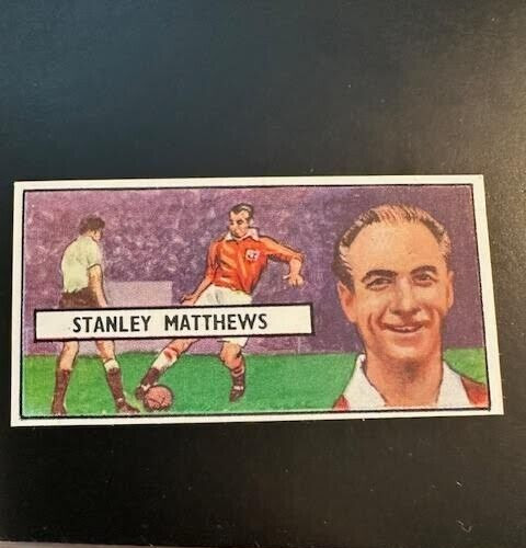 1966 Lyons Maid Famous People #34 Stanley Matthews  (A)