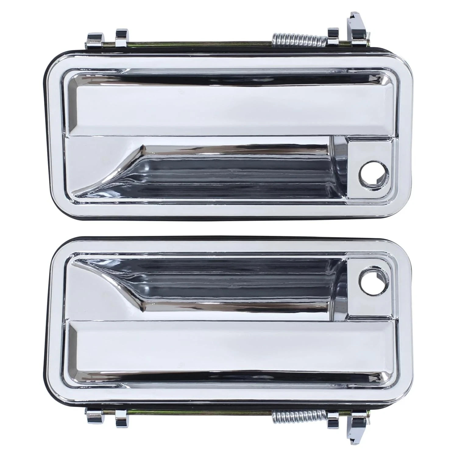 MOTOKU Pair Chrome Exterior Door Handle for Chevy GMC C1500 C2500 C3500 K1500 K2