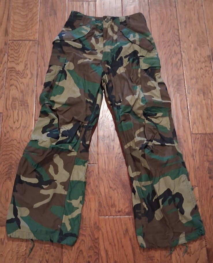 VTG USGI Woodland M81 Cold Weather Field Trousers Small Regular 8415-01-099-7833