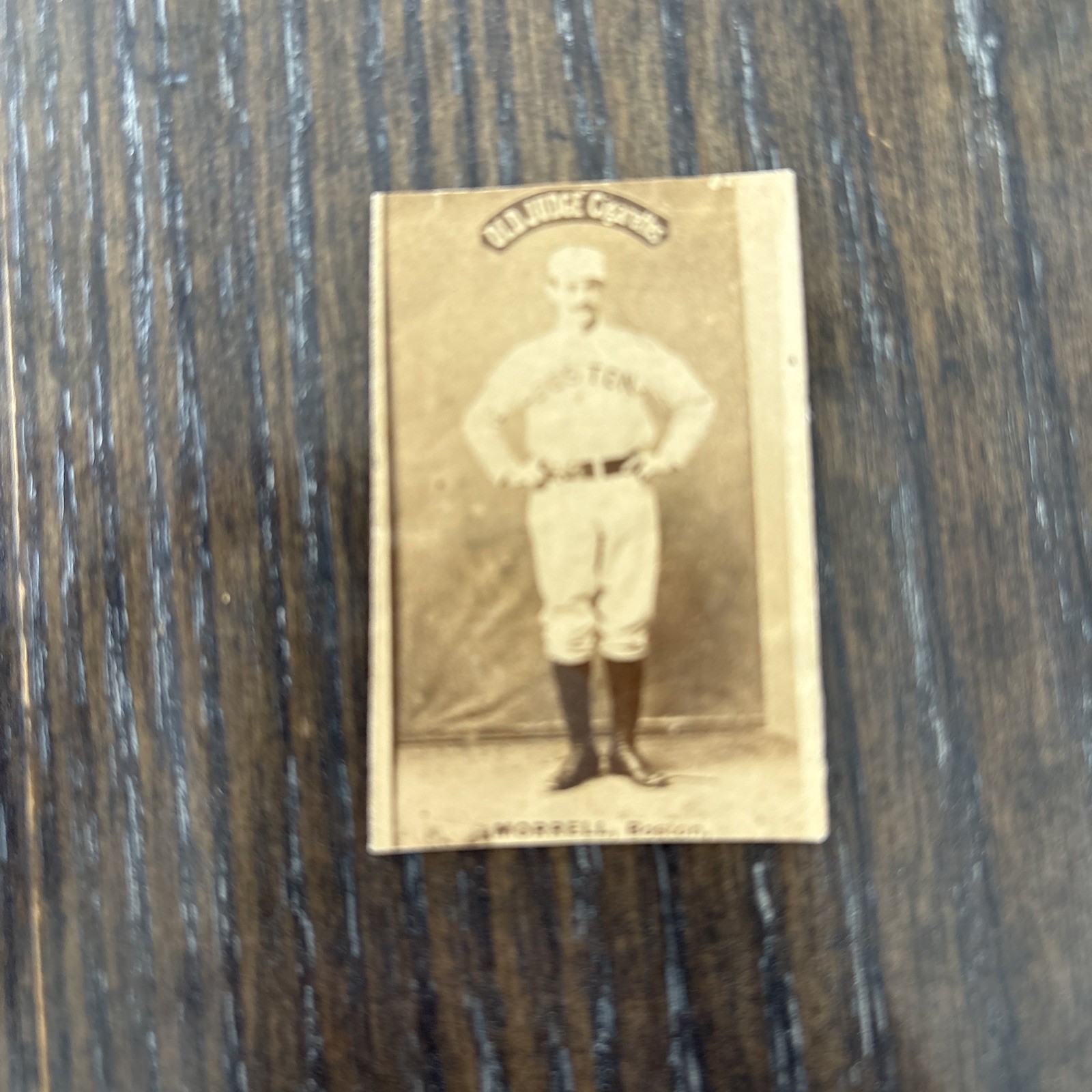 1887-90 Old Judge N172 John Morrell Boston Beaneaters Trimmed Skinned