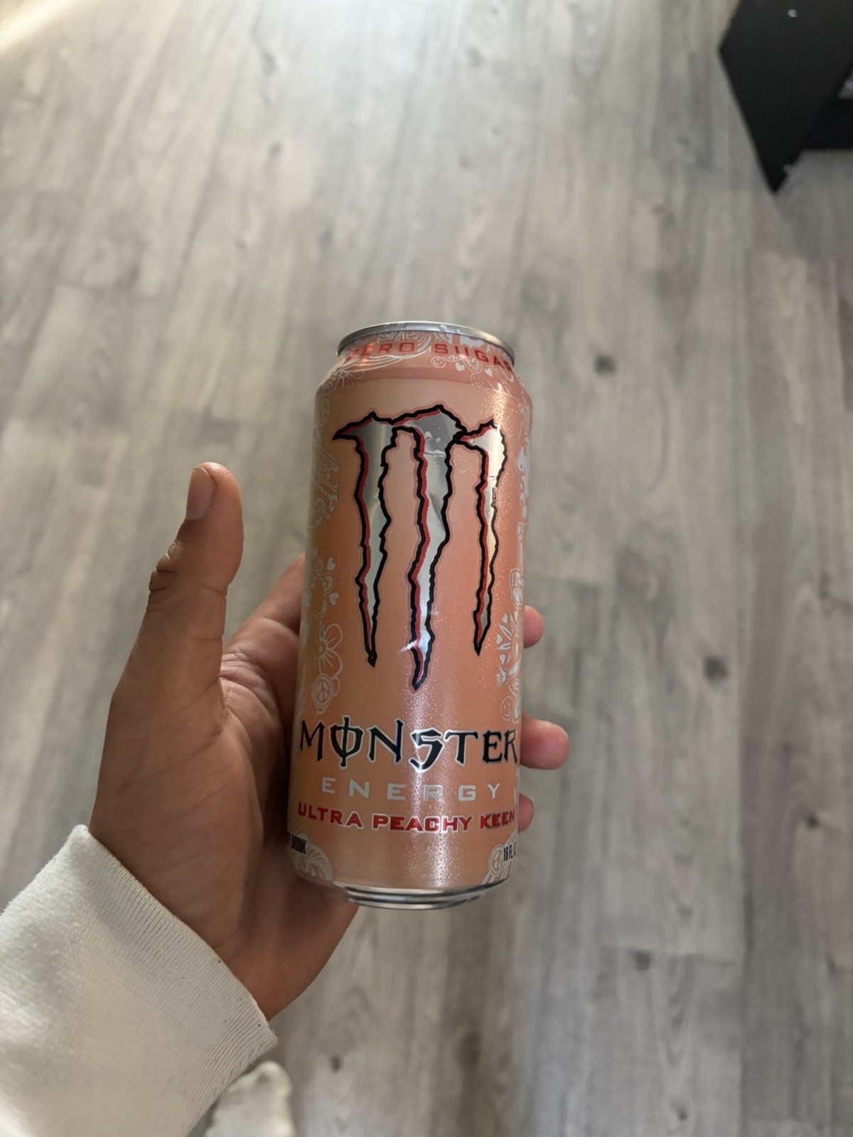 Monster Energy RARE Fade/Misprint Can Ultra Peachy Keen