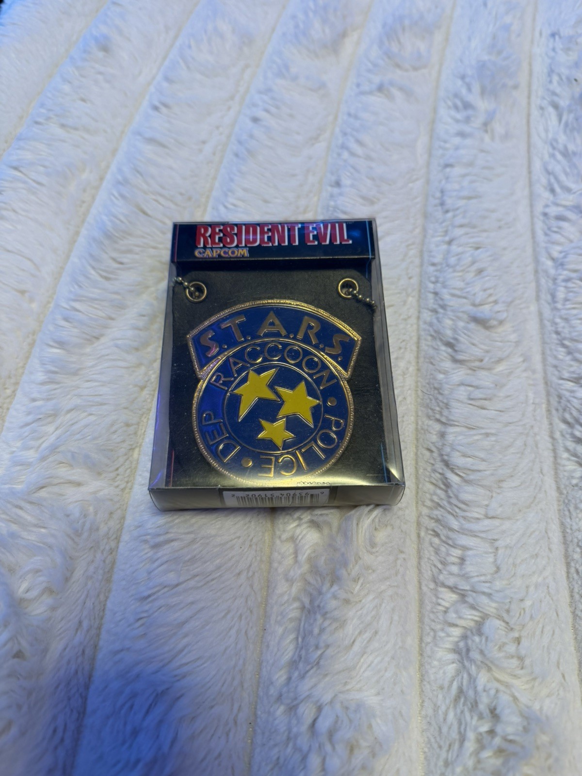 BIOHAZARD  S.T.A.R.S. RPD Police Metal Badge resident evil capcom toycom