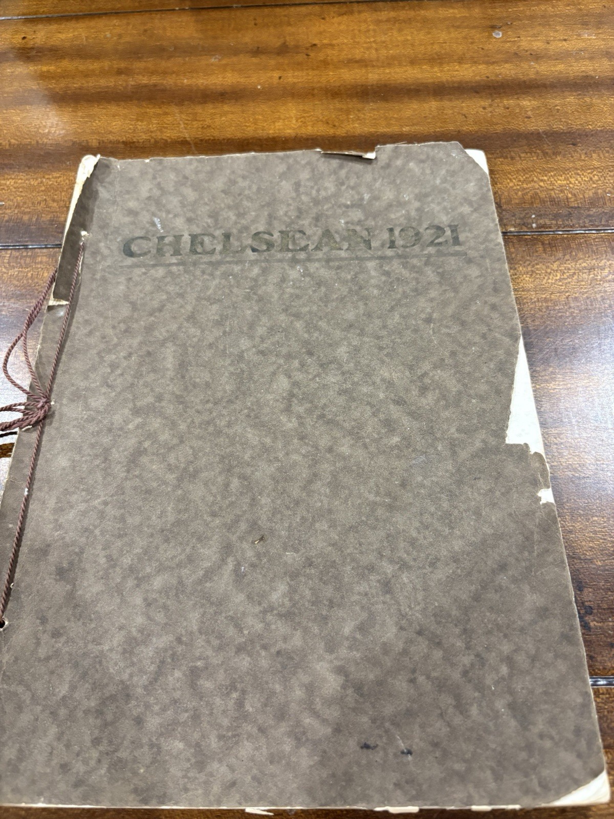 1921 Chelsea Oklahoma High School - Annual/Yearbook, Rare Vintage Ads