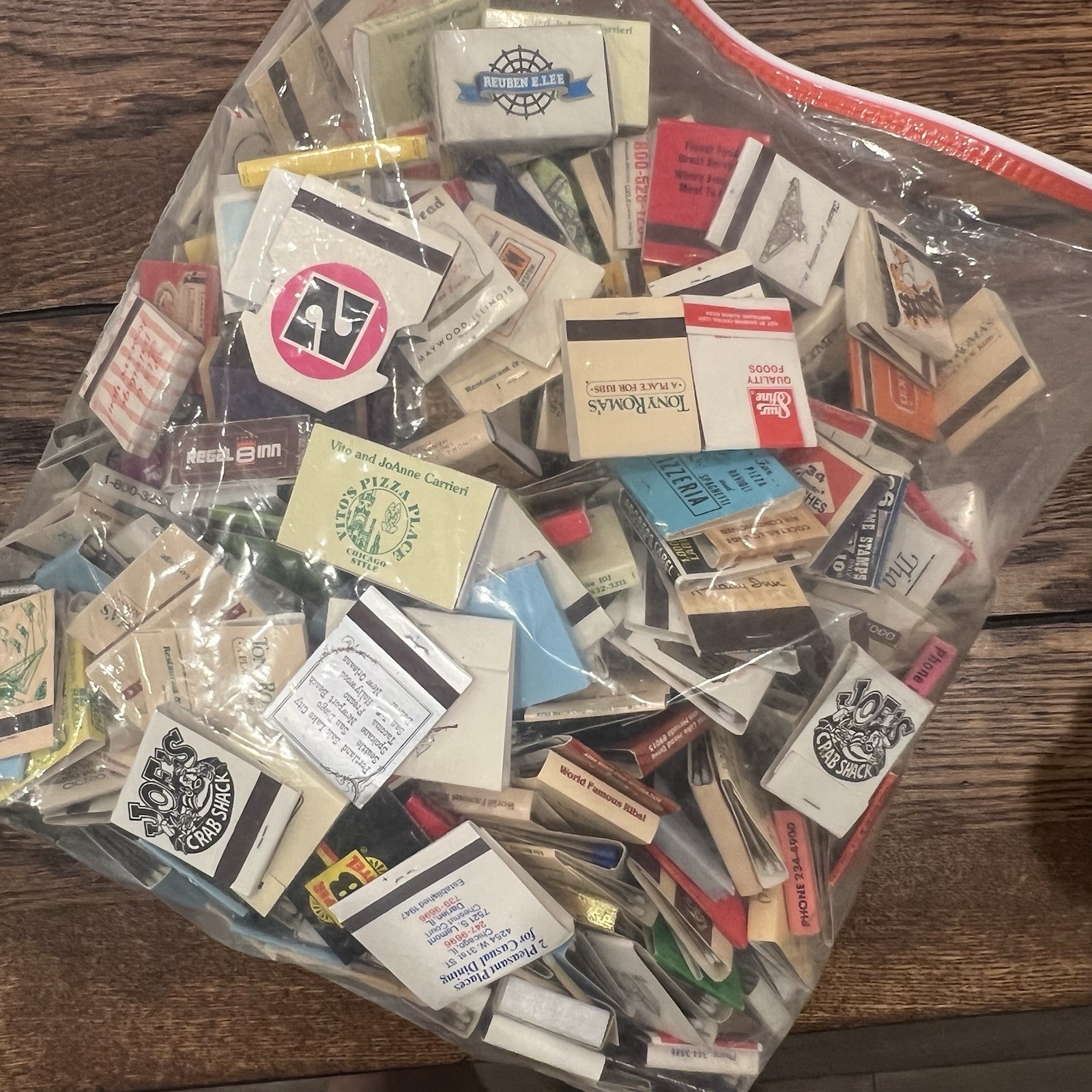 Over  350 VINTAGE MATCHBOOKS MATCHES LOT Restaurant Hotel Casino Bars-Rare