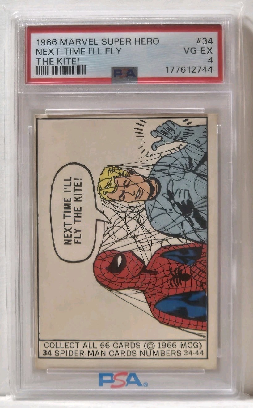 1966 Don Russ Marvel Super Heroes #34 Next Time I'll Fly the Kite PSA 4