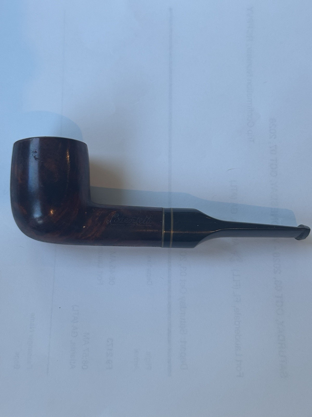 Vintage Italian Lorenzetti Selected Briar Estate Pipe #15 - Lorti Enzet Designer
