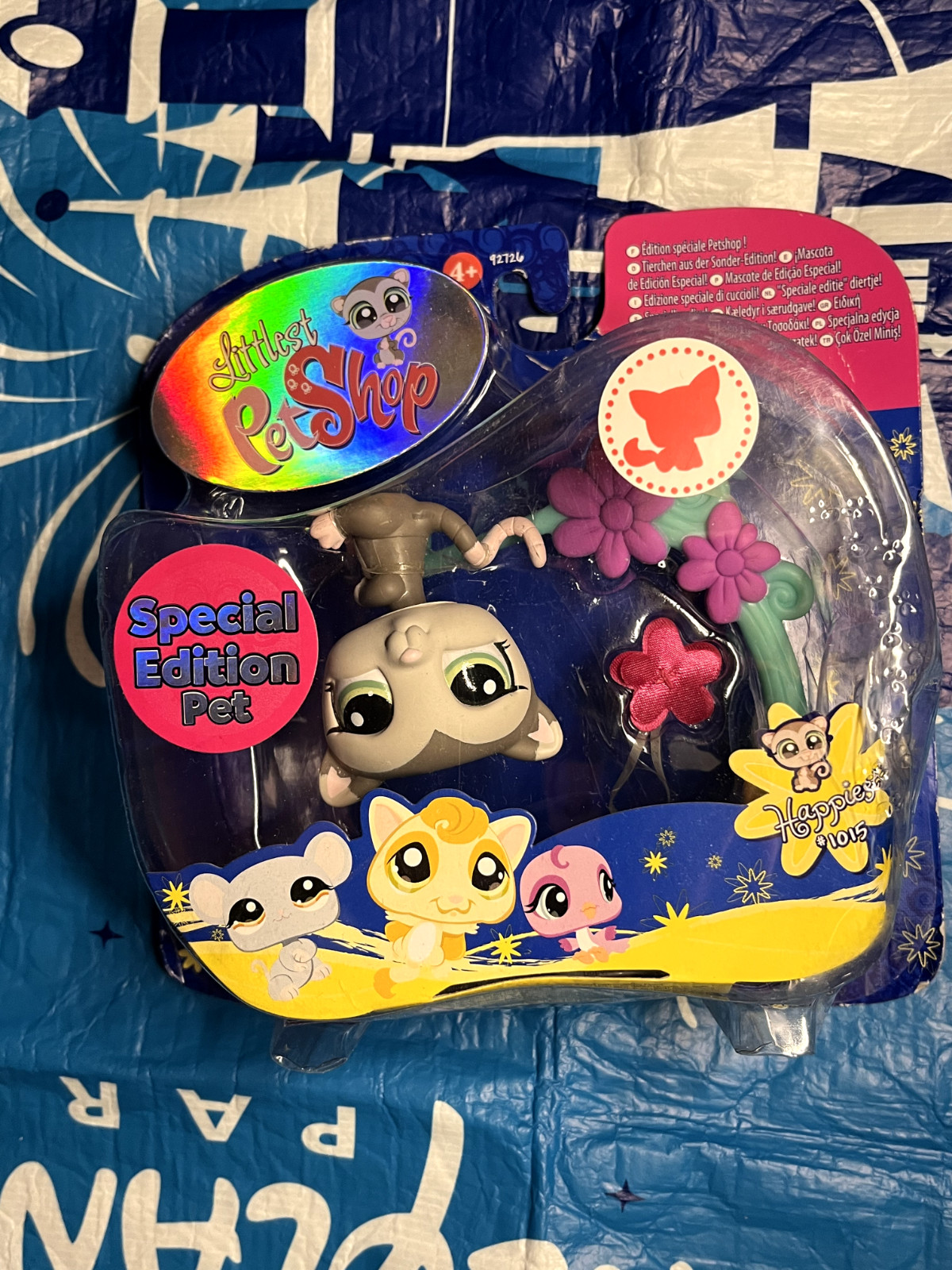 Brand New Authentic Littlest Pet Shop #1015 Possum / Original Hasbro LPS