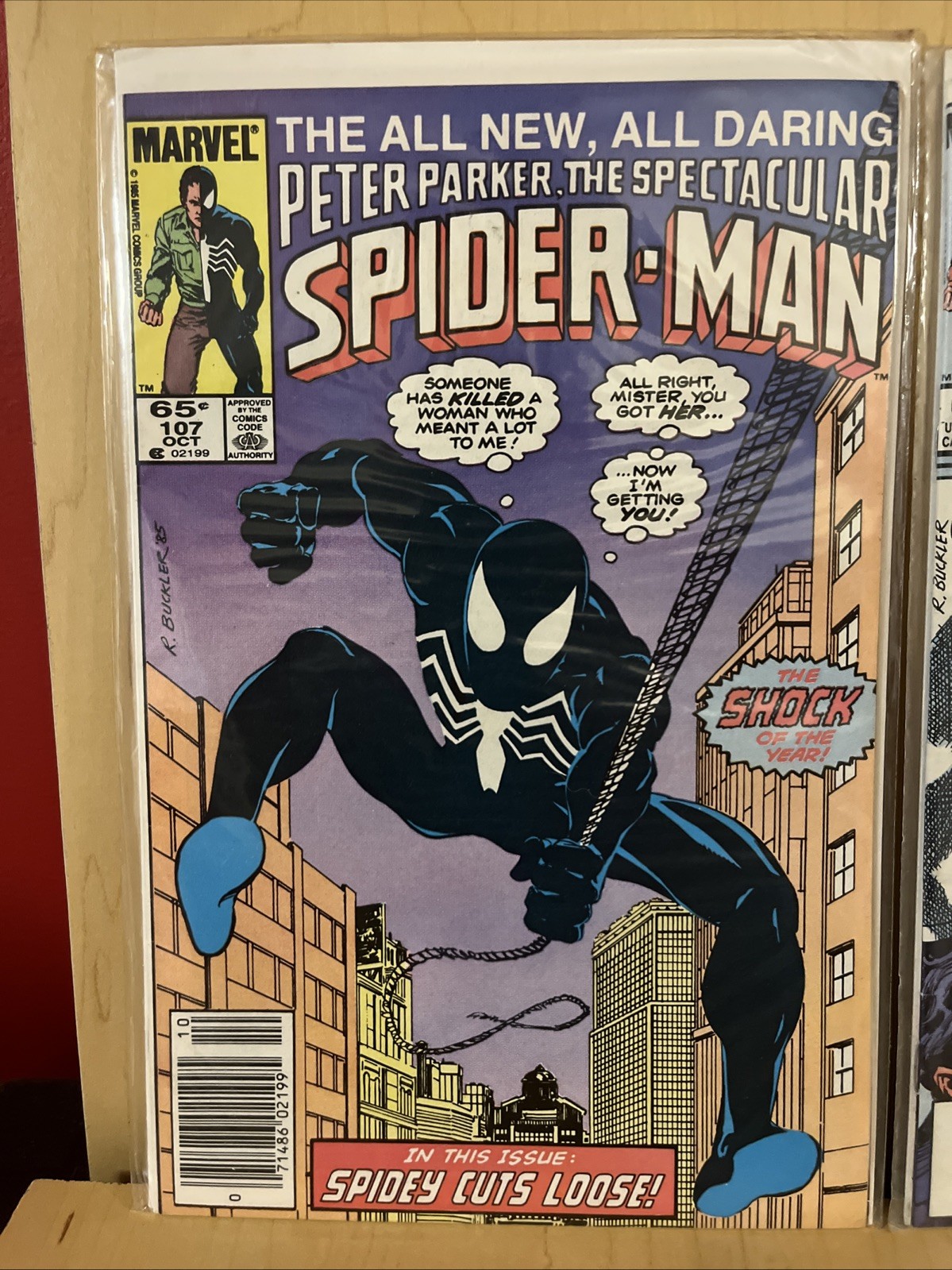 The Spectacular Spider-Man #107 (Marvel Comics October 1985) Newsstand