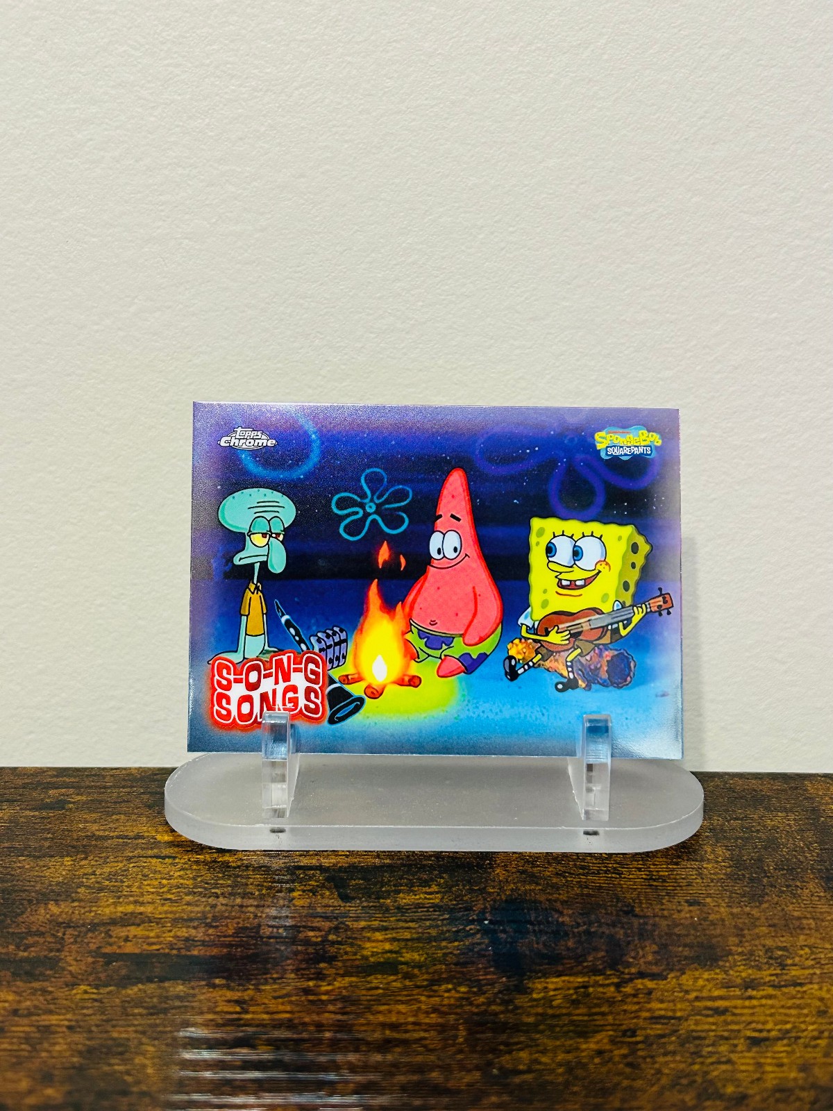 2025 Topps Chrome: Spongebob 25th Anniversary, S-2/S-15, Song Songs Inserts