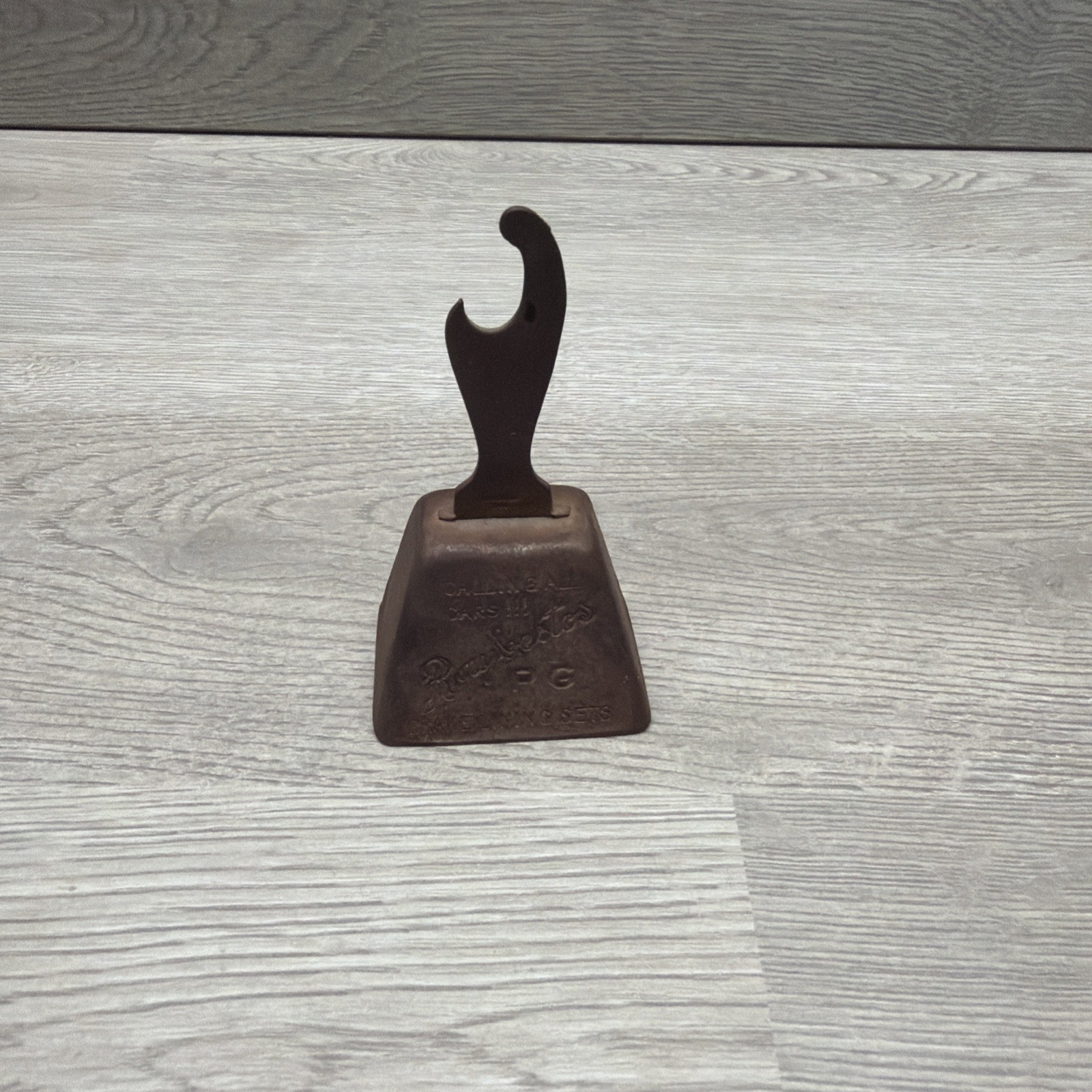 Vintage Raybestos Brake Lining - Bottle Opener / Bell Advertising Bell VTG