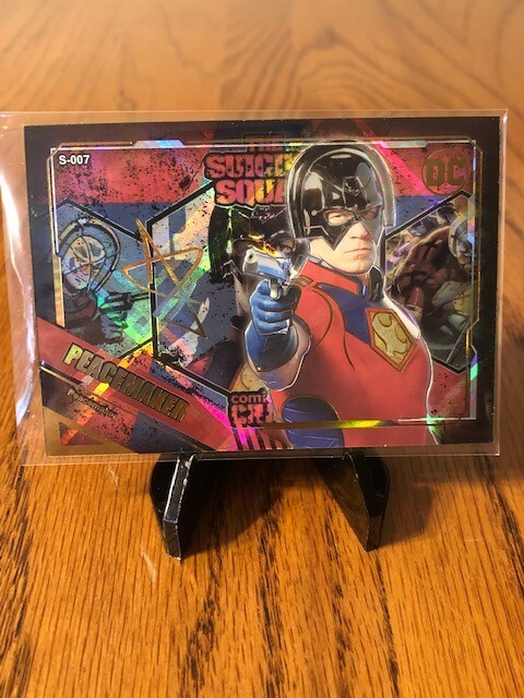 2022 DCEU Series 2 Peacemaker S-007 John Cena SSP Facsimile Auto #d /200 Suicide
