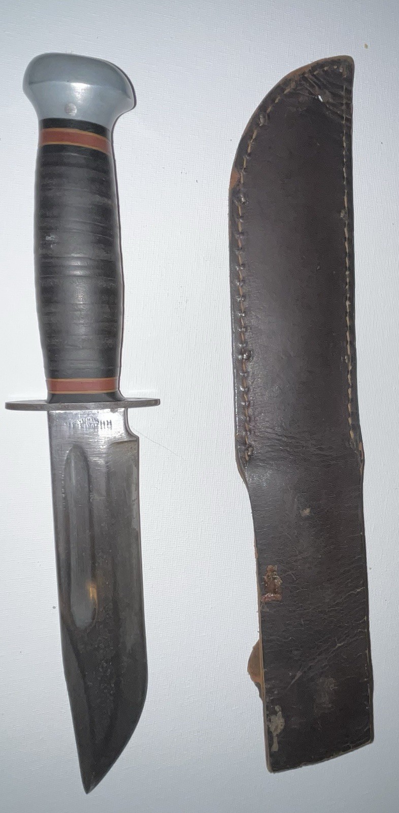 Vintage WW2 PAL RH 36 Combat Fighting Knife w/ Sheath Excellent